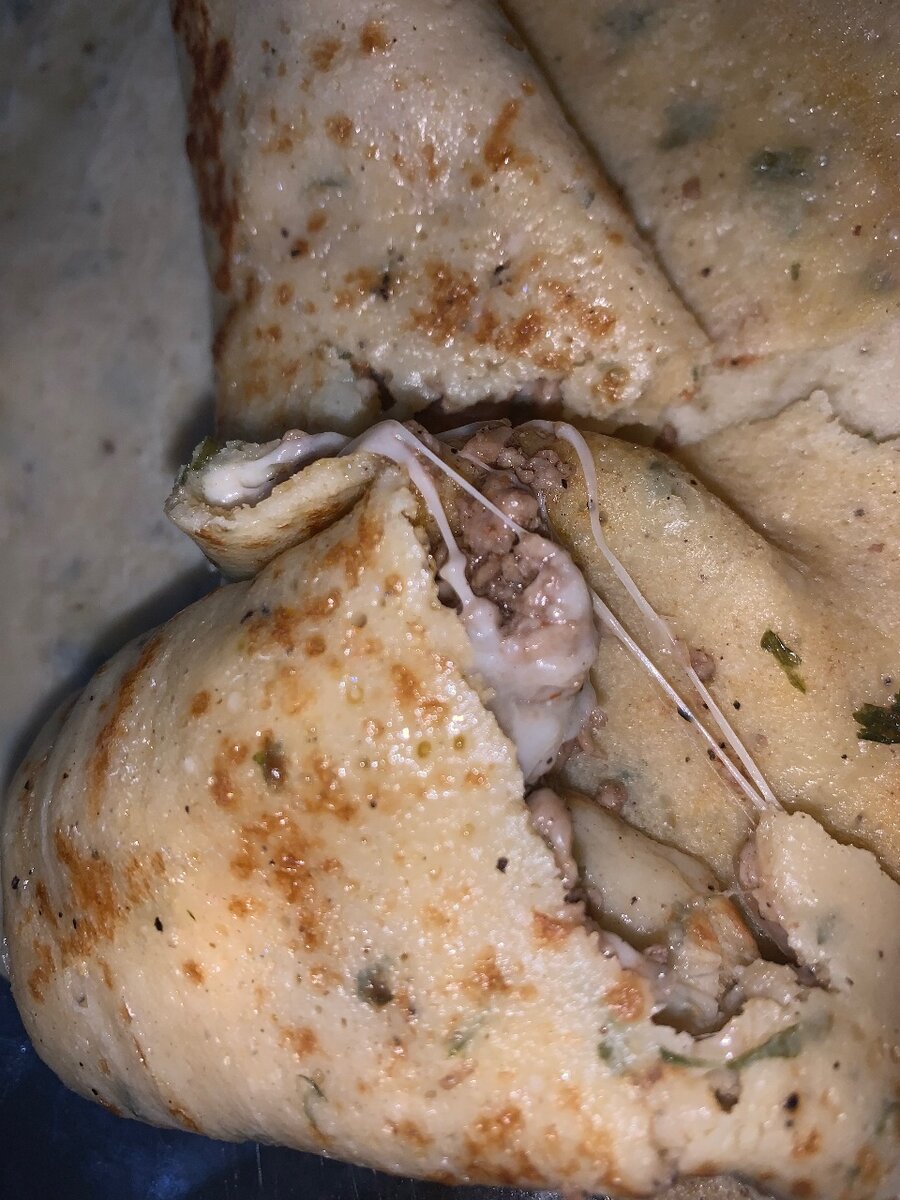 Crêpes roulées gourmandes