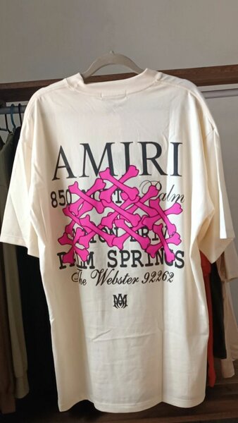 T-shirt Amiri homme blanc