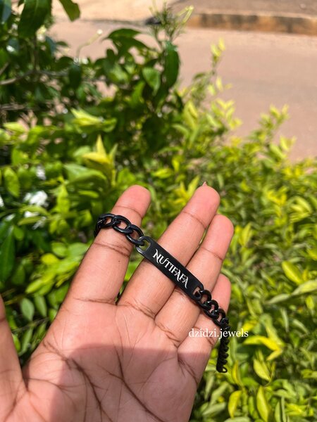 Customized unisex Chain bracelet