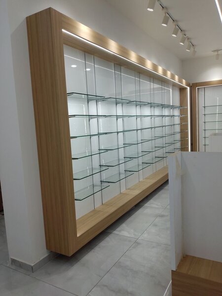 Porte vitrée moderne