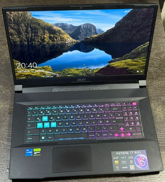 msi katana core i5 12th généra