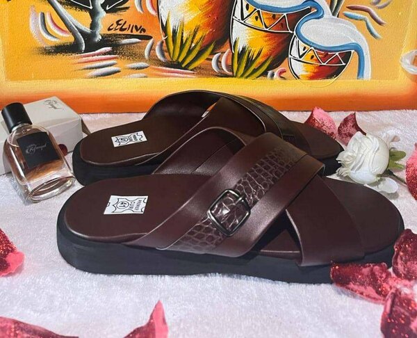 Sandales en cuir pour hommes