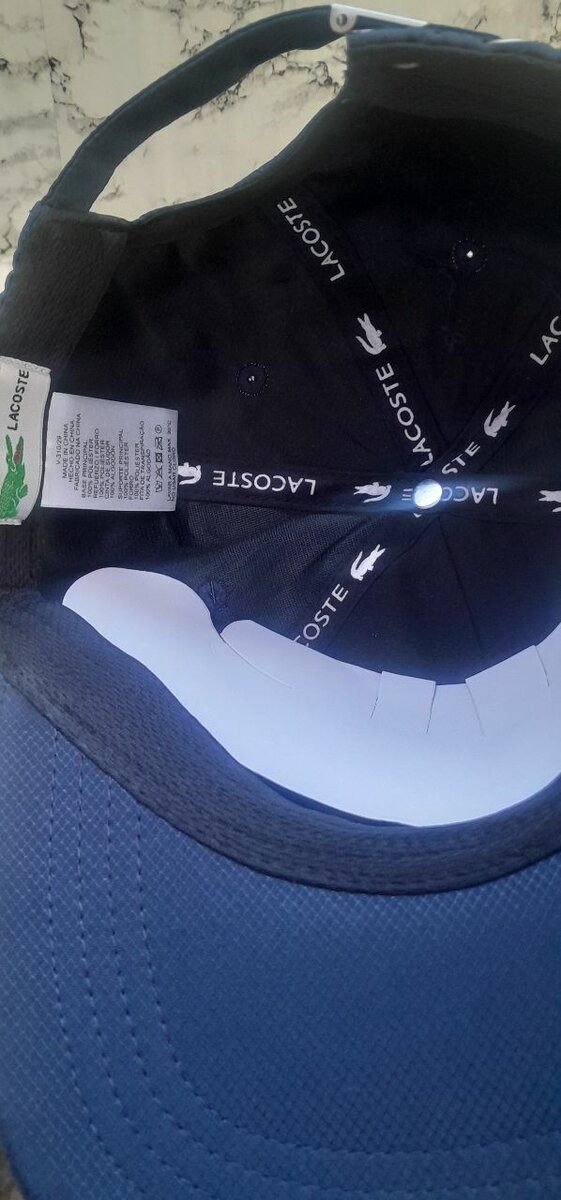 Casquette Lacoste Bleue