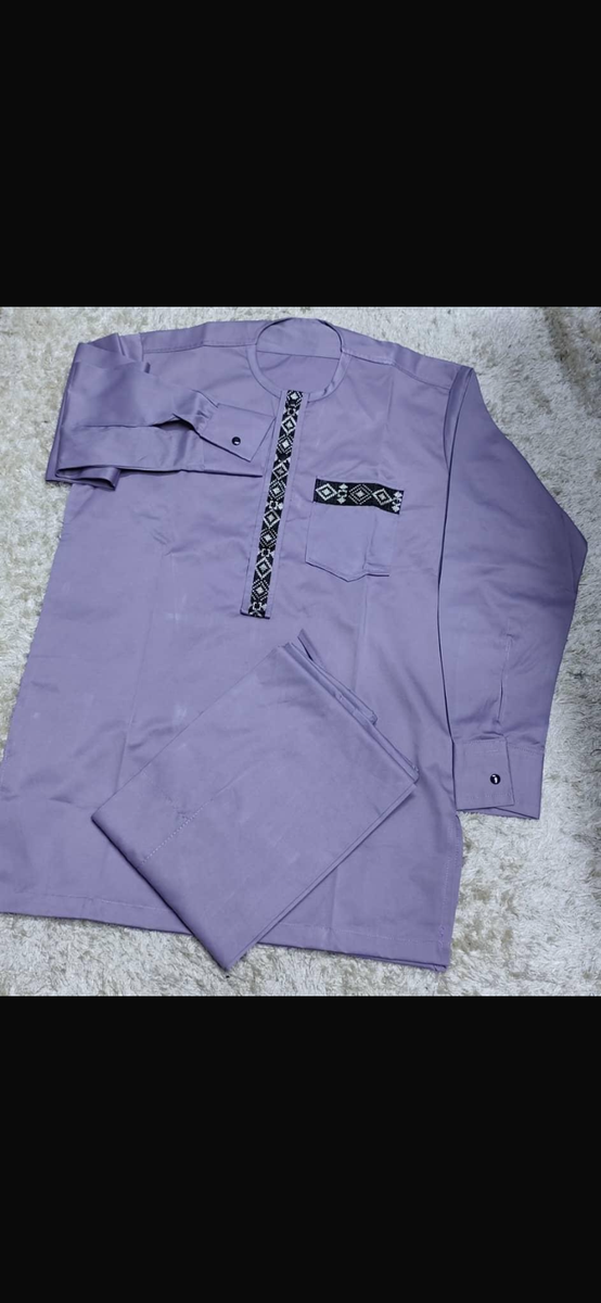 Boubou africain élégant homme