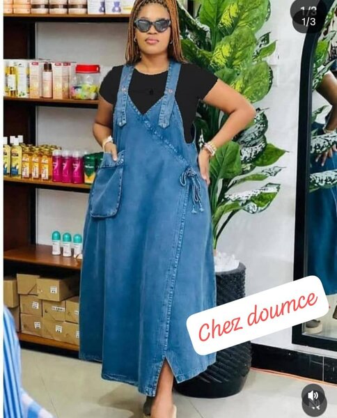 Robe en jean élégante