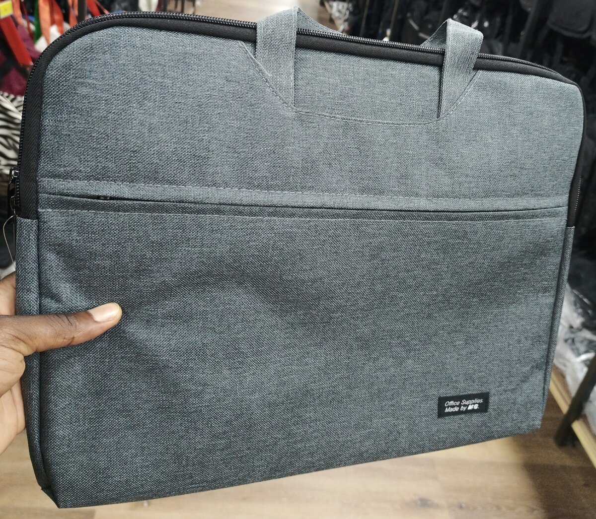 Pochette d'ordinateur portable en tissu élégant