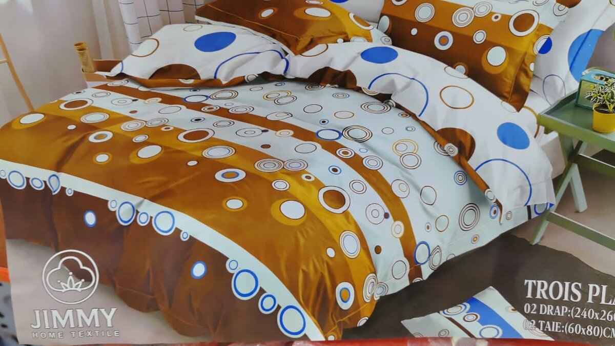 Draps complet 3 Places