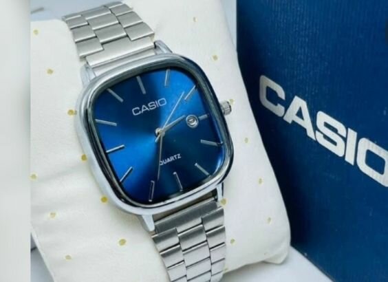Montre Casio Acier Bleu