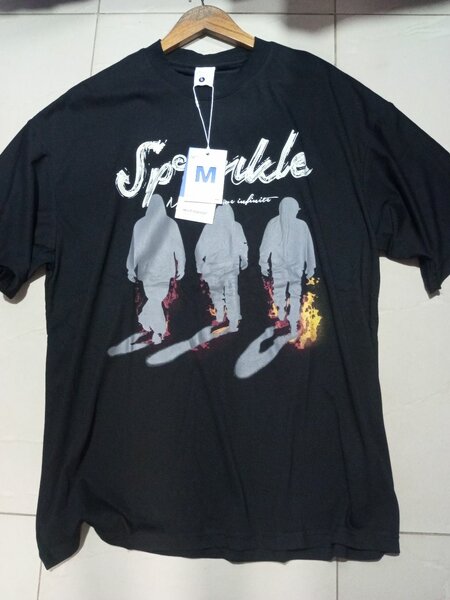 T-Shirt Imprimé Noire Homme