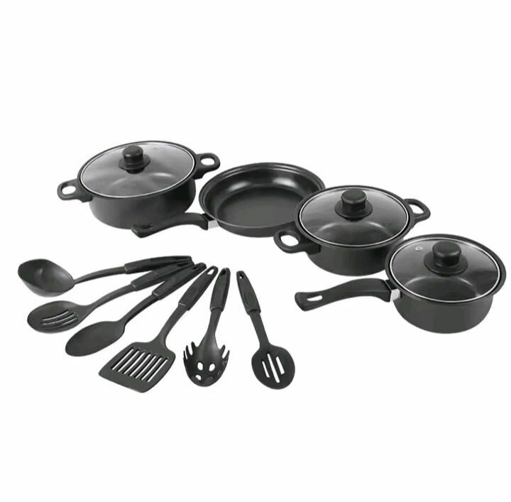 Ensemble Casseroles Antiadhésives 13 Pièces