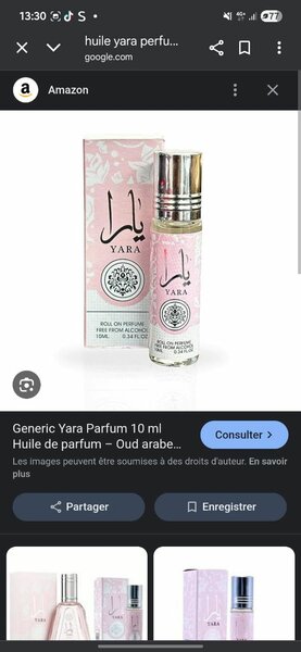 Parfum Féminin Élégant 10ml