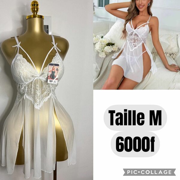 Élégante nuisette dentelle