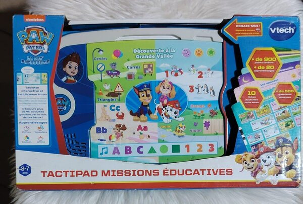 Tactipad éducatif Paw Patrol