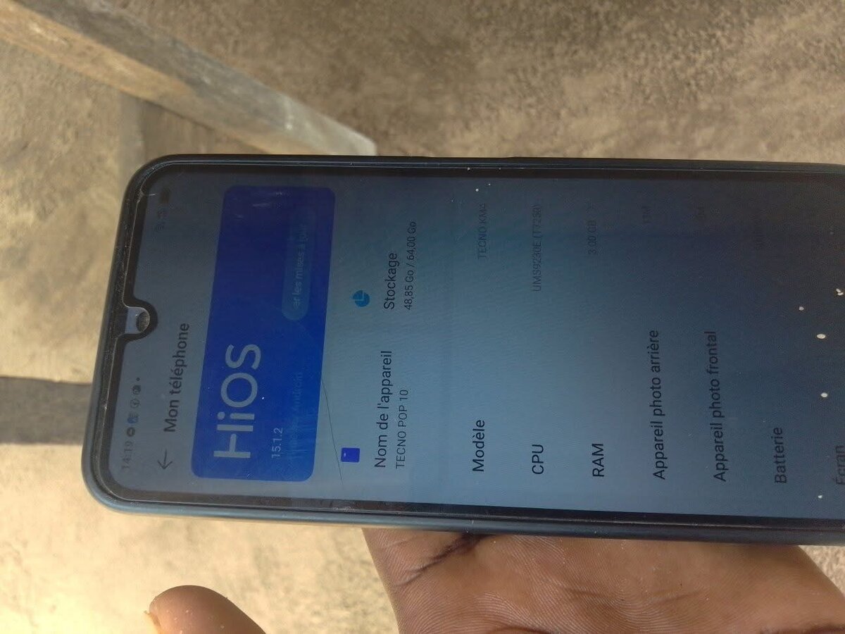 Tecno Spark 10 Smartphone Débloqué - 4G LTE