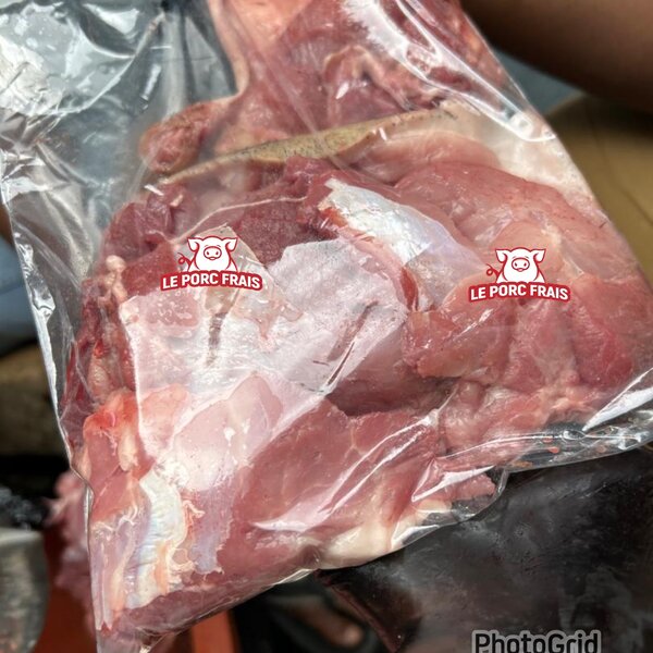 Porc Sans os avec la peau 3kg