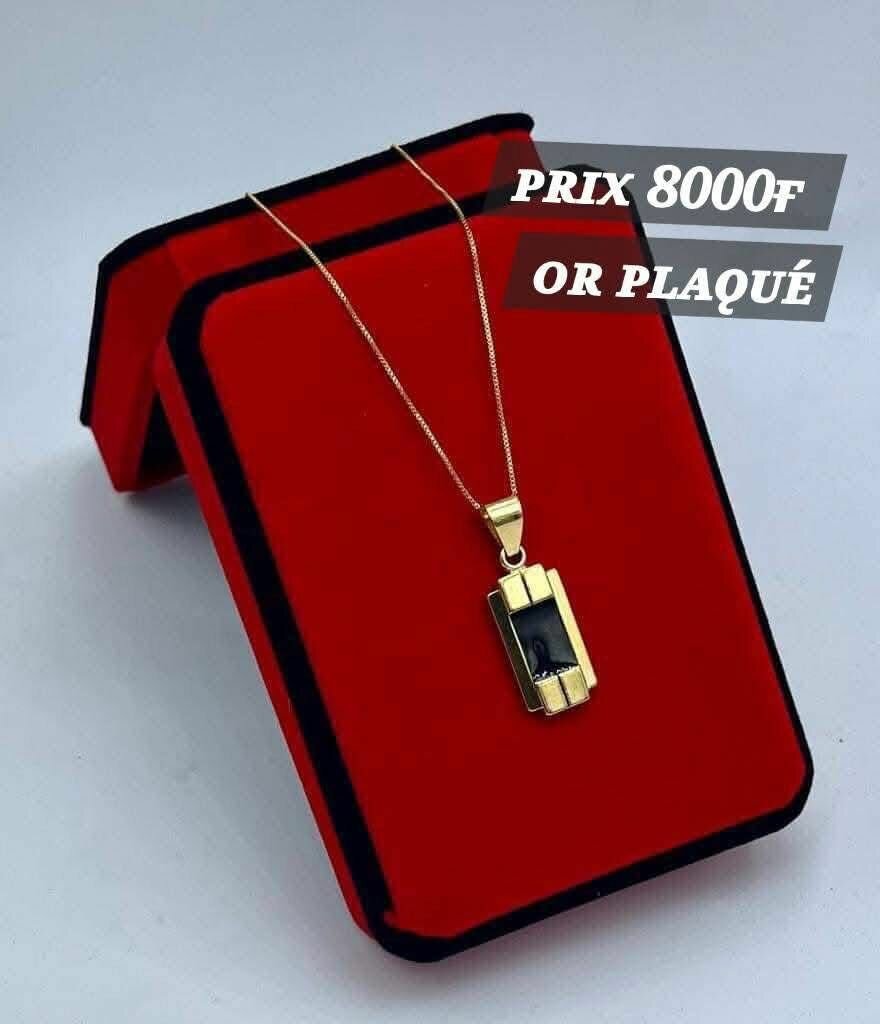 Pendentif Homme Plaqué Or