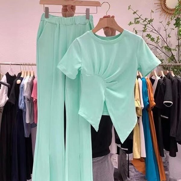 2 pieces top and down trousers