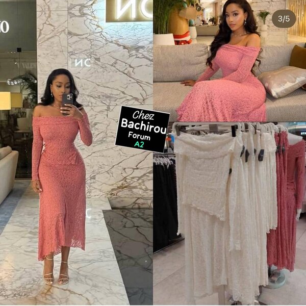 Robe élégante en dentelle