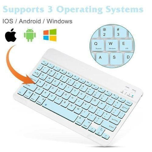 Clavier sans fil et souris pour iOS, Android, Windows
