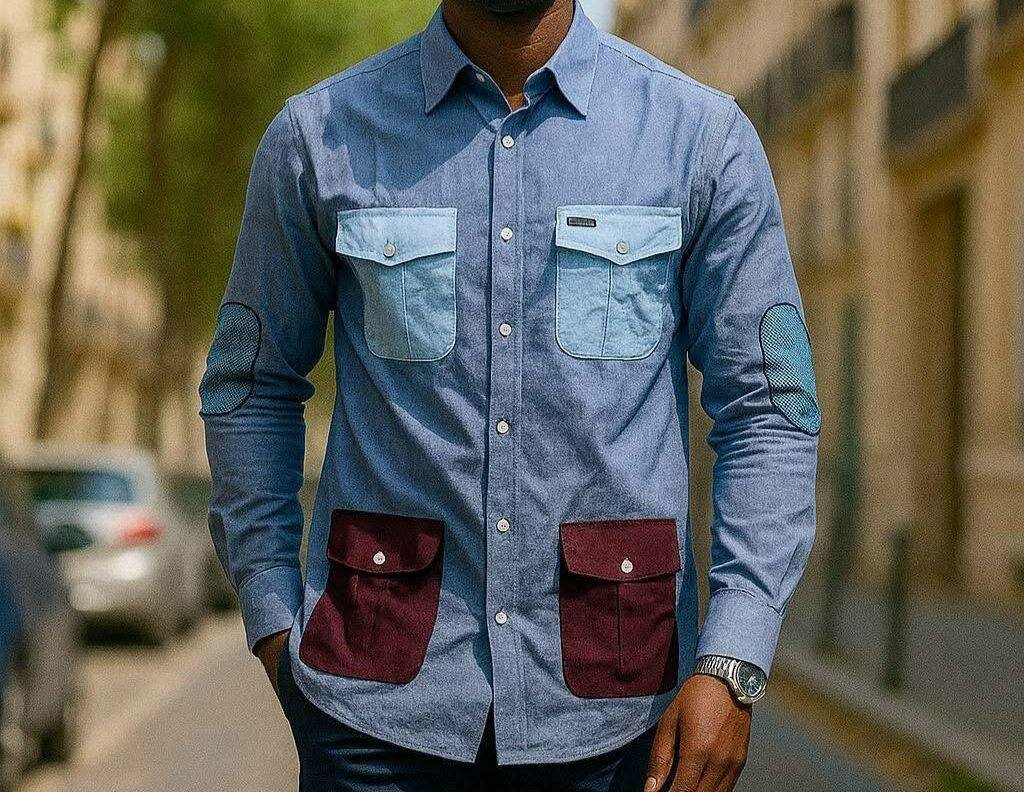 Chemises décontractées homme élégantes