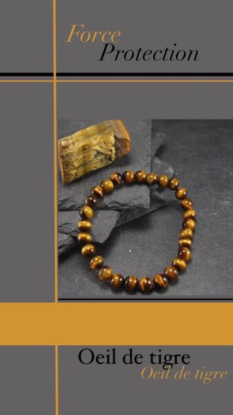 Bracelet Oeil de Tigre Énergie