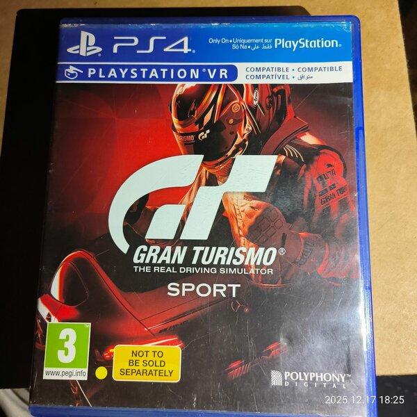 Gran Turismo Sport cd PS4