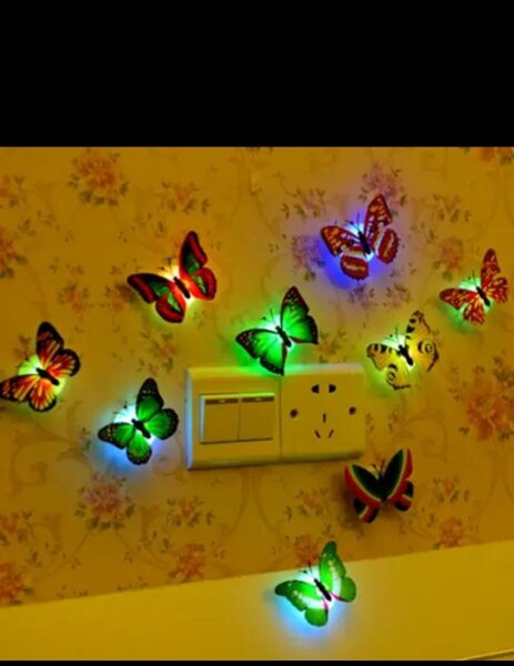 Papillon lumineux