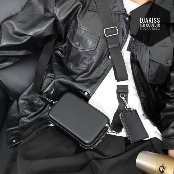 Sacoche Bandoulière Homme Élégante