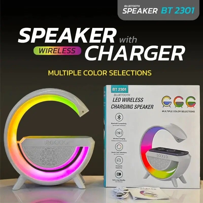 LED WIRELESS PowerBank  Speaker