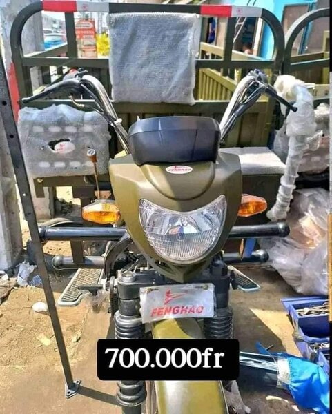 Moto électrique Fenghao - Verte