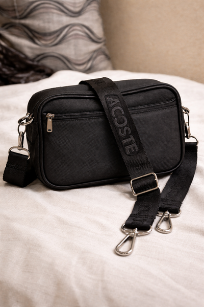 Sac bandoulière noir adulte