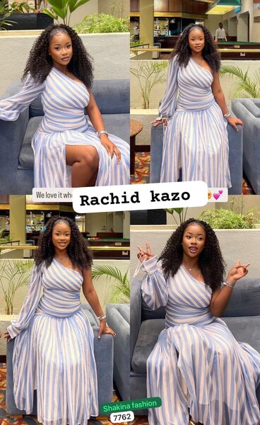 Robe Élégante Asymétrique