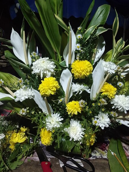 Bouquet de fleurs coloré