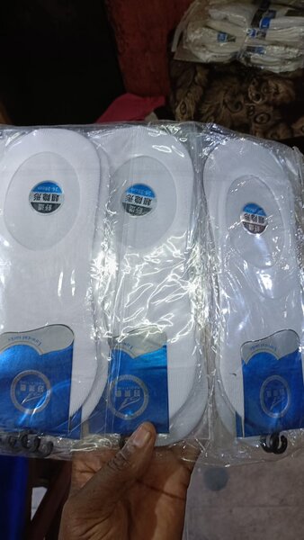 Chaussettes blanches pour homme