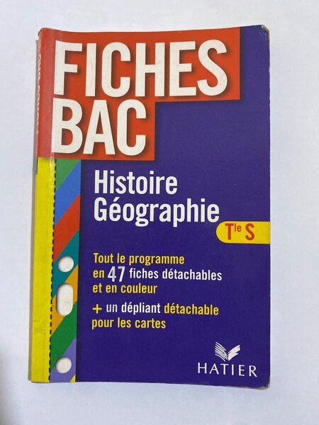 Fiches Bac Histoire Geographie