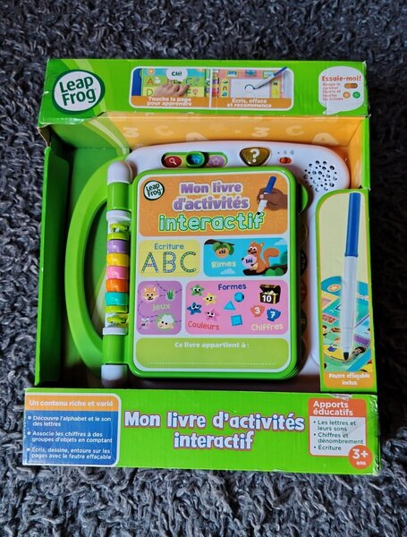 Livre interactif éducatif enfants