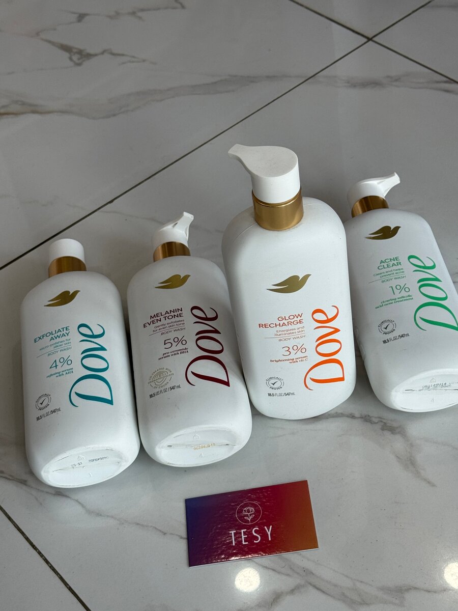 Lotions hydratantes Dove