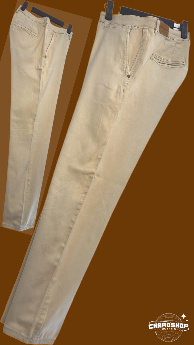 Pantalon beige élégant
