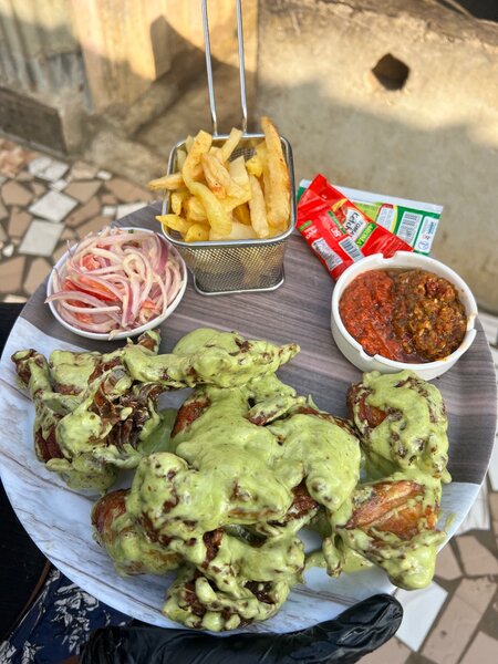 1 Poulet mayo+ frites