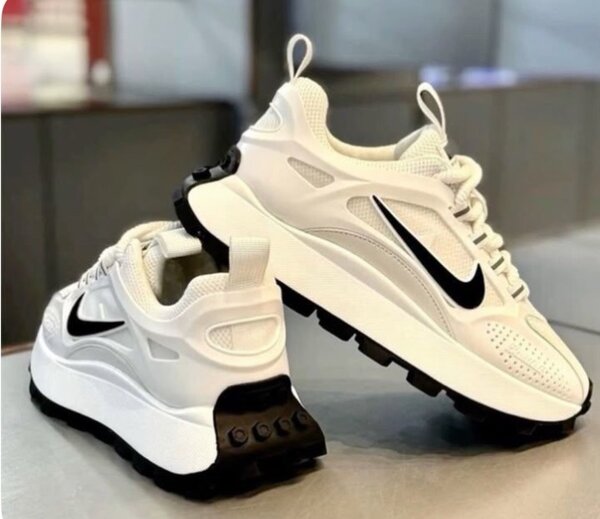 Nike bailleli blanco Azul