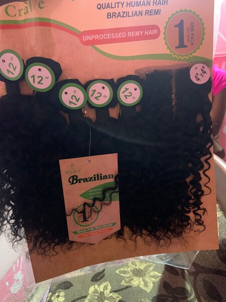 Extensions Cheveux Brésiliens 12"