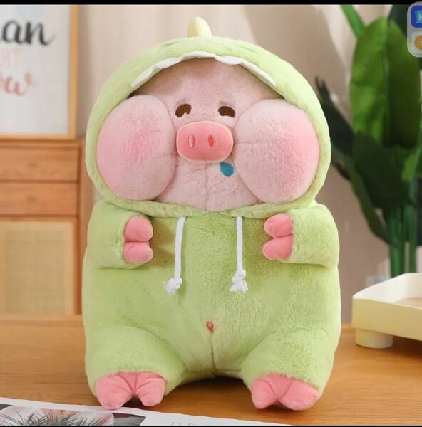 Peluche en porc 65cm