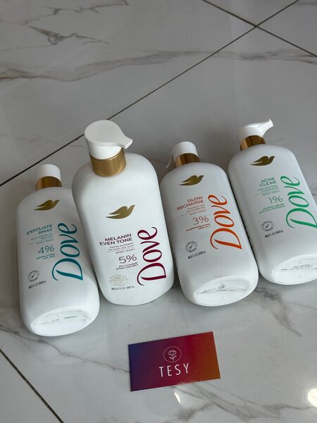 Lotions hydratantes Dove