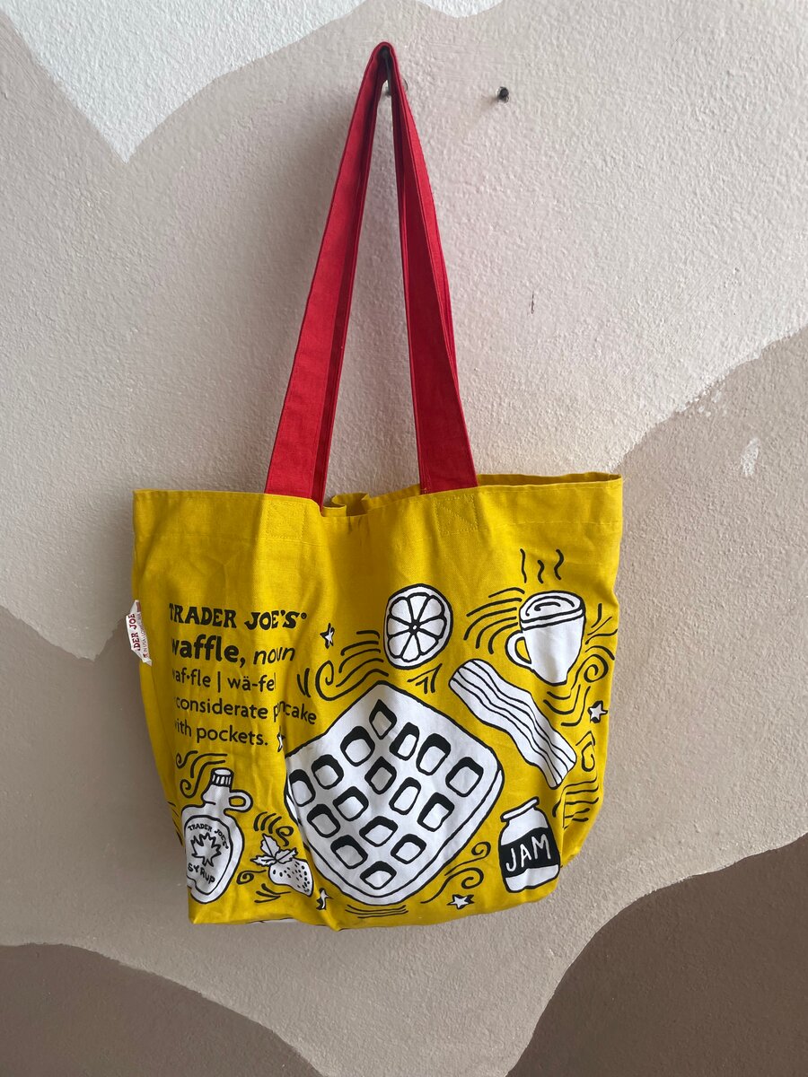 Sac cabas réutilisable coloré