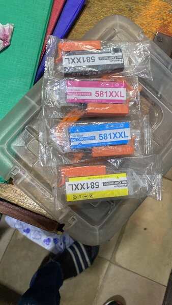 Cartouches d'encre 581XXL compatibles