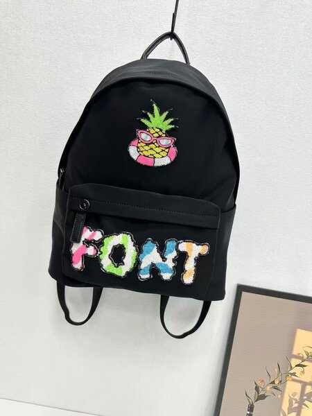 Sac à dos tendance ananas