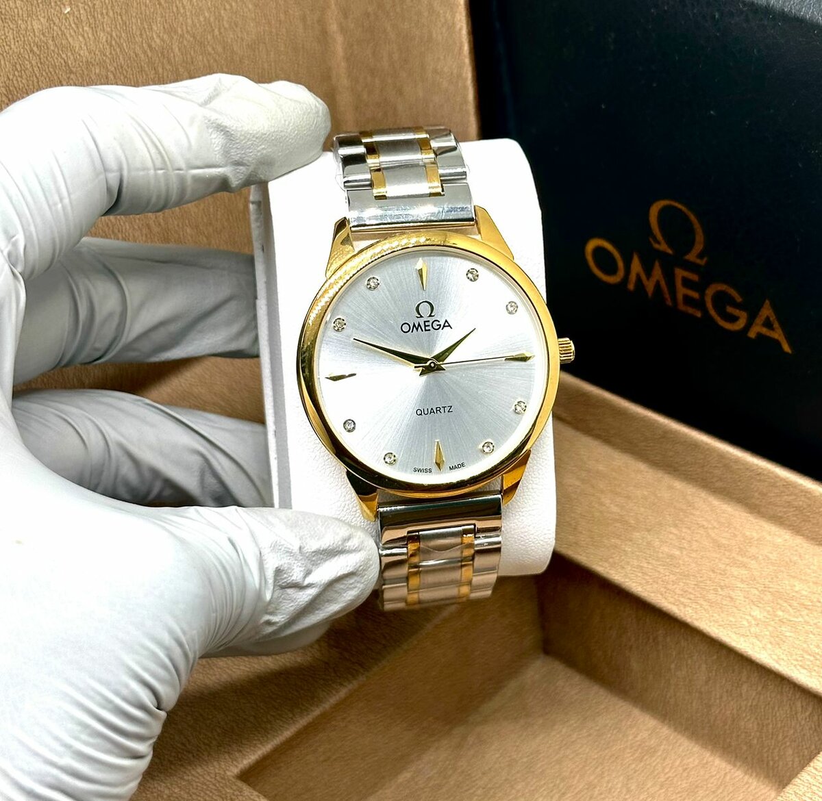 Montre Omega Quartz Élégante