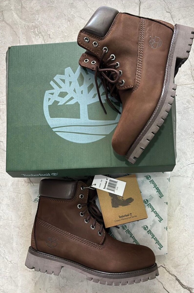 Bottes imperméables en cuir pour homme