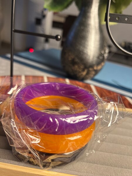 Anneaux colorés empilables