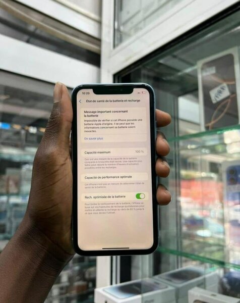 iPhone avec écran Retina